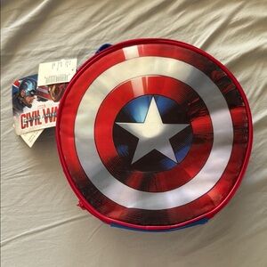 New Captain America Shield Lunch Bag